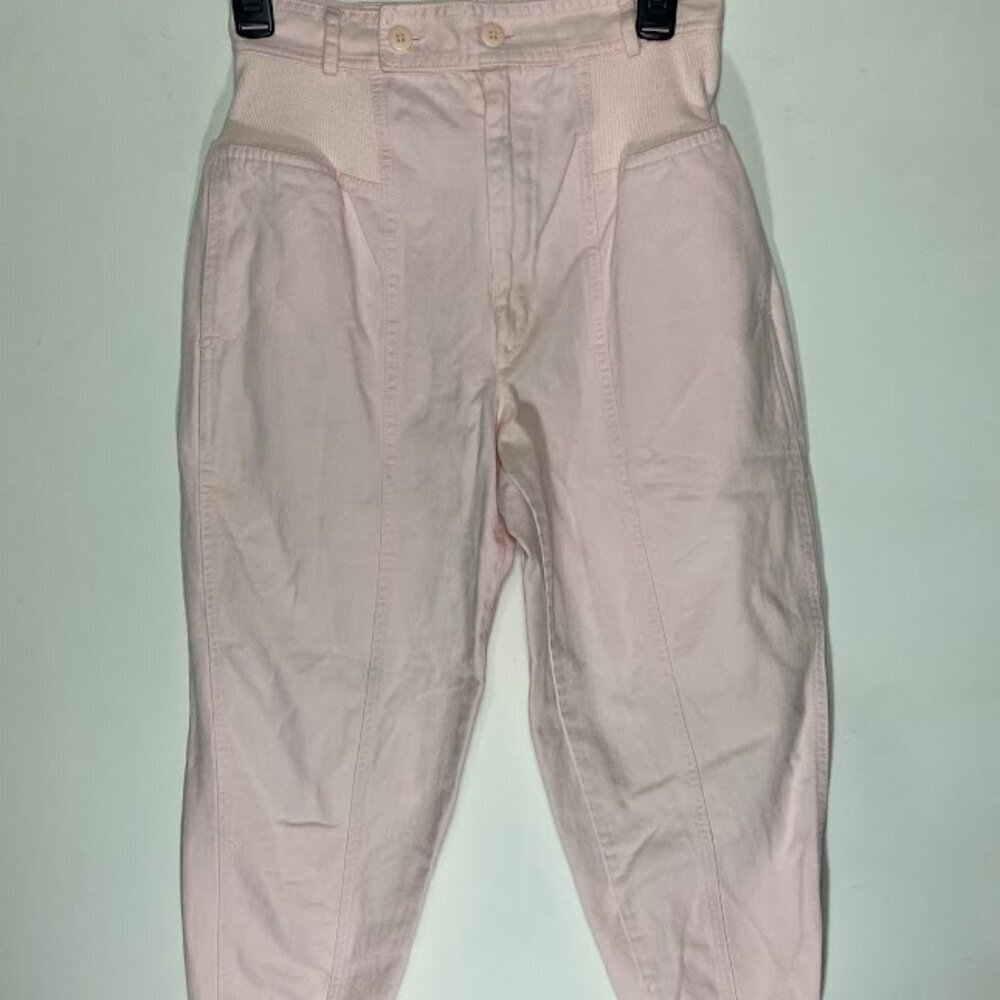 Organically Grown Pink Tapered Pants